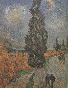 Vincent Van Gogh, Roar with Cypress and Star (nn04)